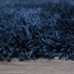 Sienna Shaggy Rug 5cm Pile - Navy -Sienna Store rugnv 4s 3