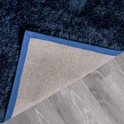 Sienna Shaggy Rug 5cm Pile - Navy -Sienna Store rugnv 5s