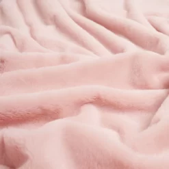 Sienna Faux Fur Fleece Throw - Blush 8 Sienna Faux Fur Fleece Throw - Blush -Sienna Store sdffherbl 4s 1 4