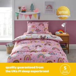 Silentnight Healthy Growth 9 Tog Coverless Duvet - Rainbow