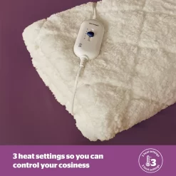 Silentnight Comfort Control Teddy Fleece Electric Blanket -Sienna Store silentnight teddy fleece electric blanket 4 3