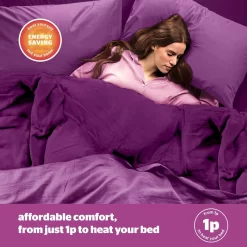 Silentnight Comfort Control Teddy Fleece Electric Blanket -Sienna Store silentnight teddy fleece electric blanket 6 3