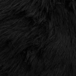 Sienna Faux Fur Sheepskin Rug - Black -Sienna Store srshpldbk 5s