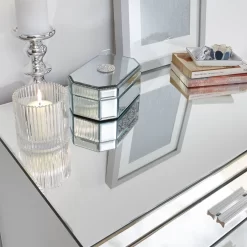 Venetian Mirrored 4 Drawer Chest Of Drawers -Sienna Store ven4drclr 05