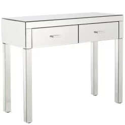 Venetian Mirrored Dressing Table -Sienna Store vendtsclr venetian clear 2 drawer dressing table co 01